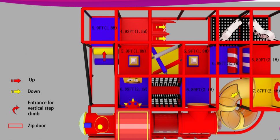 2 Level All Aboard Express Playground - Image 13