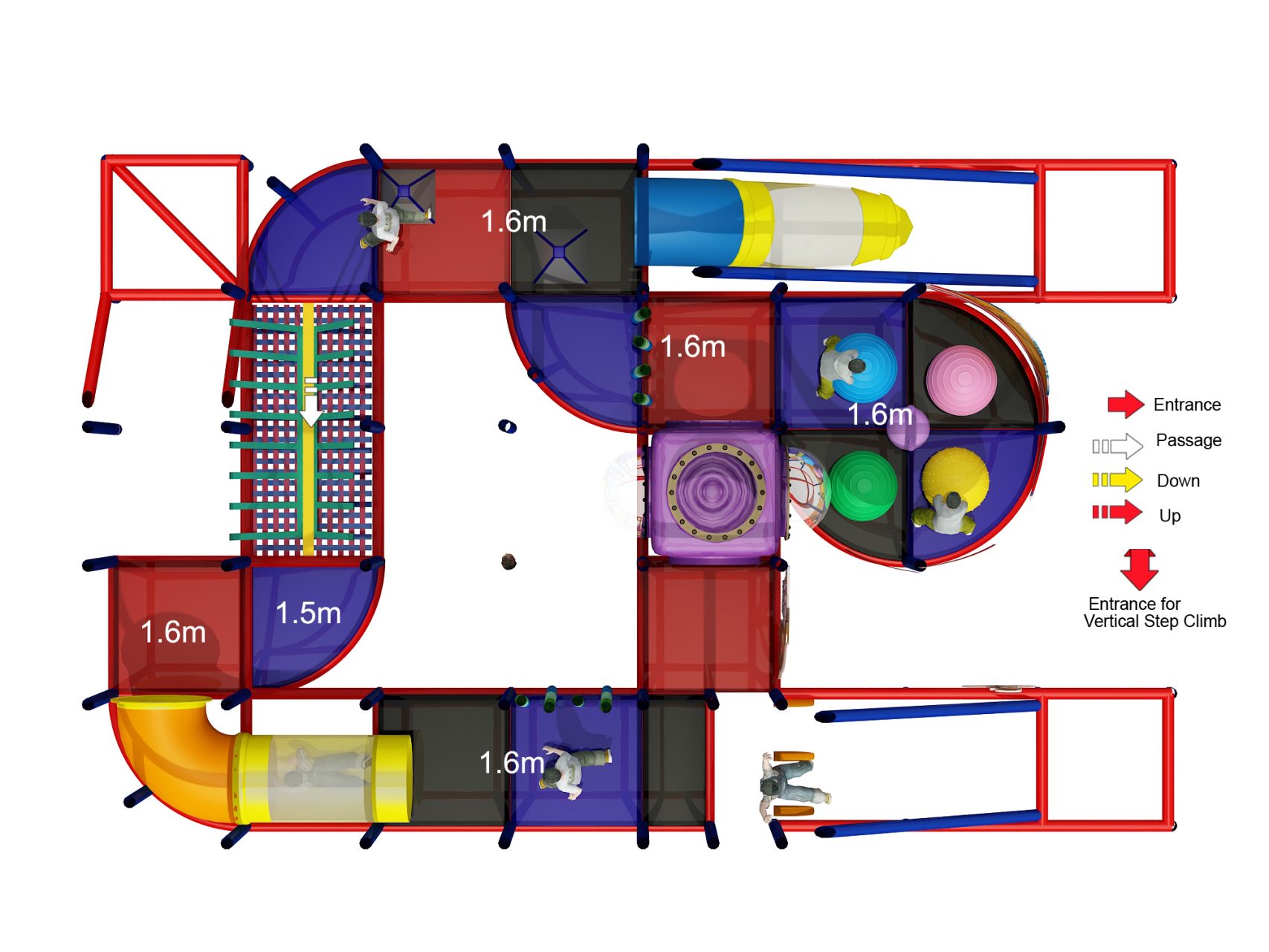 2 Story Sports Themed Playground - Image 9