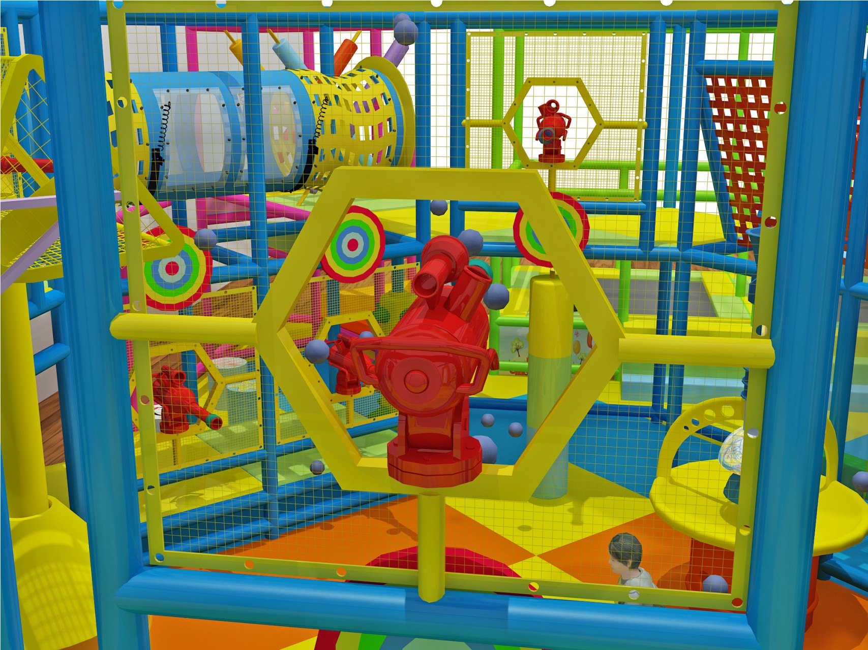 2 Level Generic Indoor Play Structure - Image 4