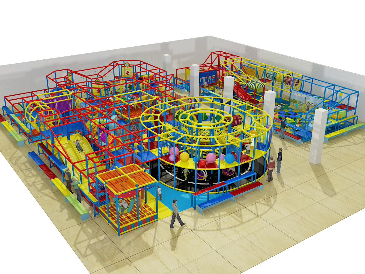 2 Level Funhouse Indoor Playground