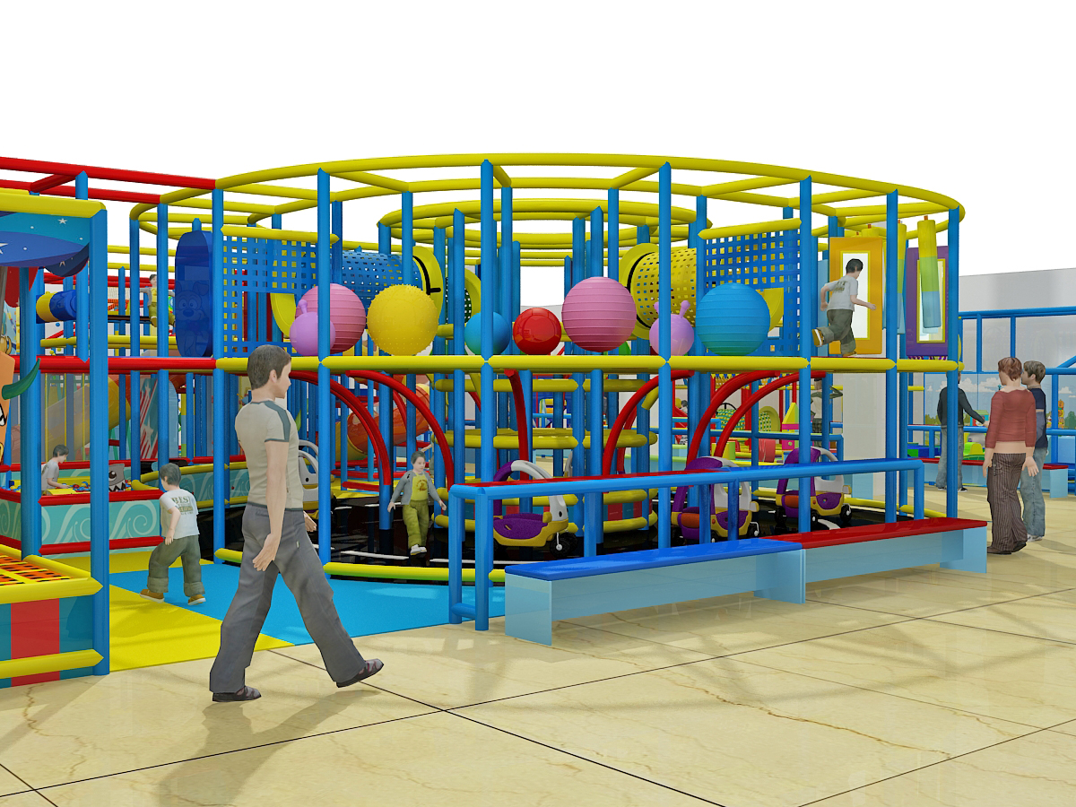 2 Level Funhouse Indoor Playground - Image 21