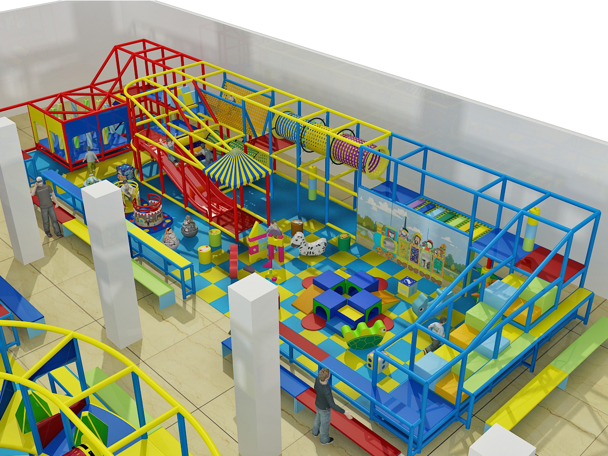 2 Level Funhouse Indoor Playground - Image 27