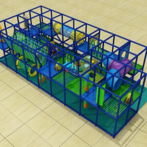 2 Level Blue Play Structure