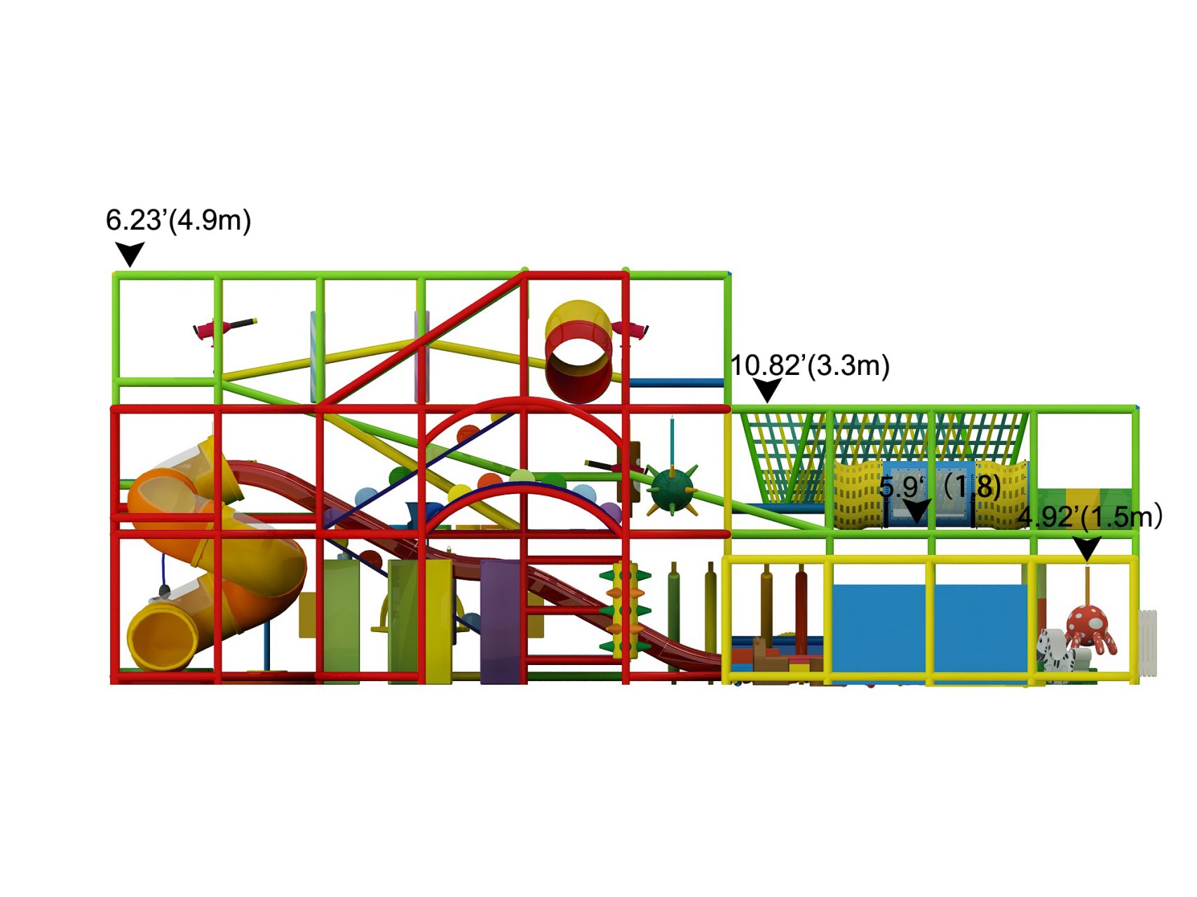 3 Level Generic Theme Indoor Playground - Image 8