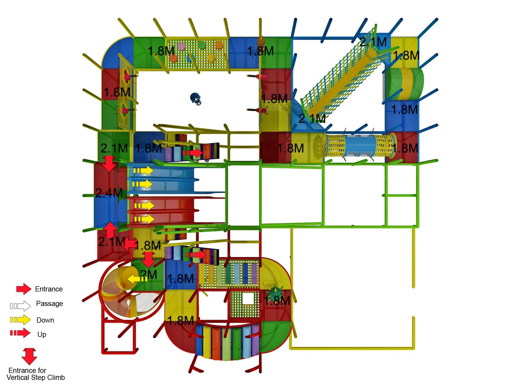 3 Level Generic Theme Indoor Playground - Image 6