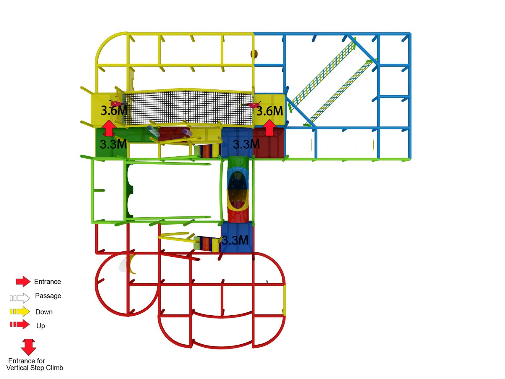 3 Level Generic Theme Indoor Playground - Image 7