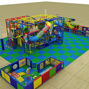 3 Level Generic All Age Indoor Playground