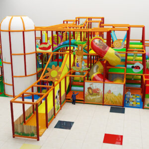 3 Level Farm Themed Indoor Playground
