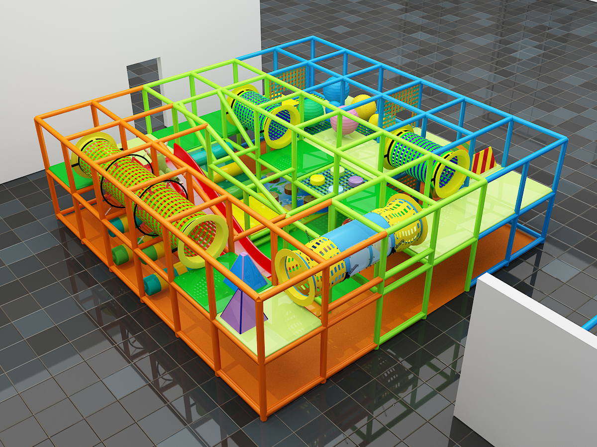 2 Level Generic Themed Indoor Playground