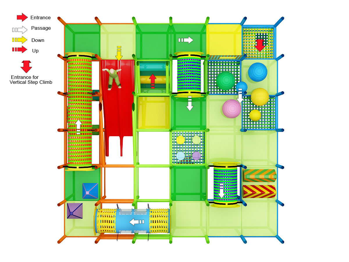 2 Level Generic Themed Indoor Playground - Image 21