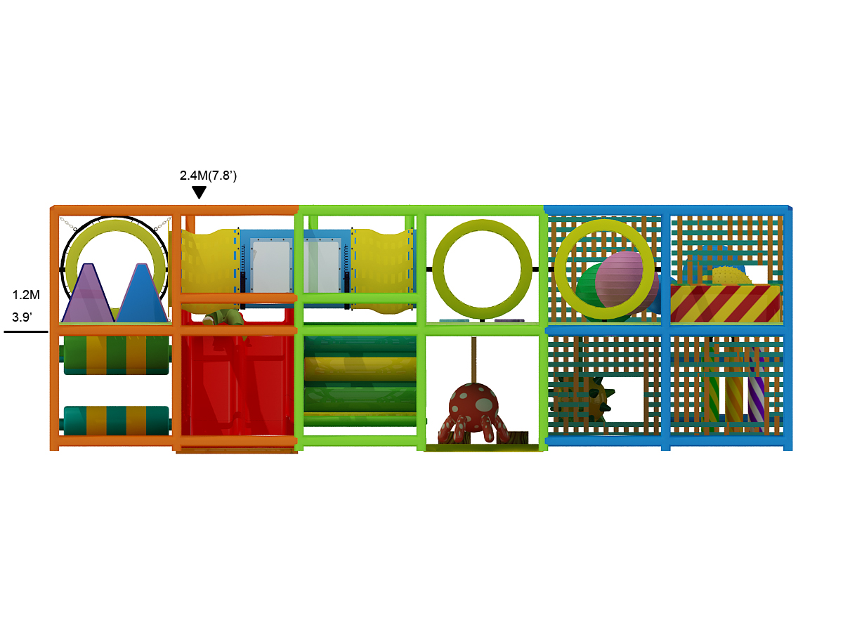 2 Level Generic Themed Indoor Playground - Image 16
