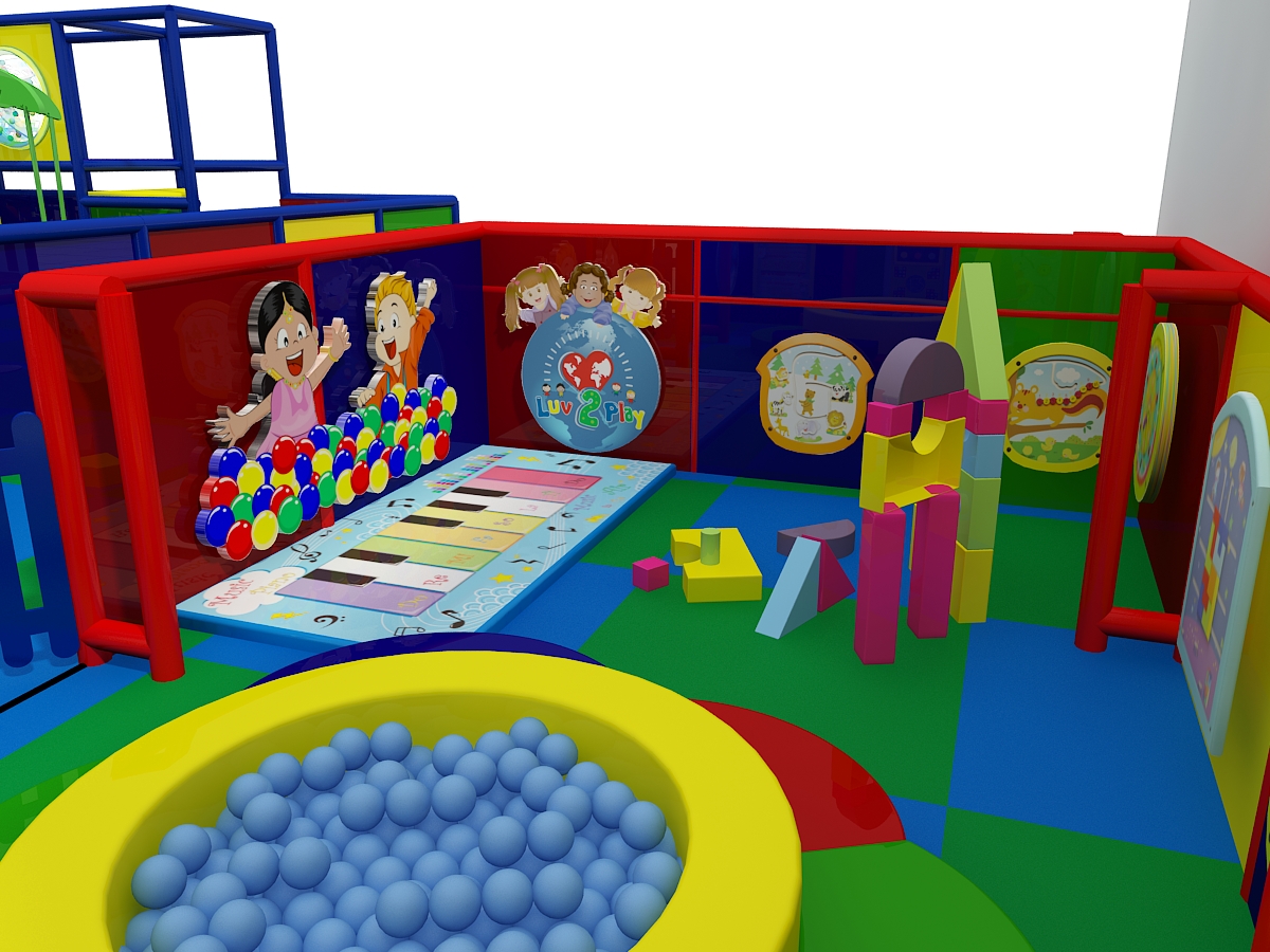 2 Level Generic Child Indoor Playground - Image 3
