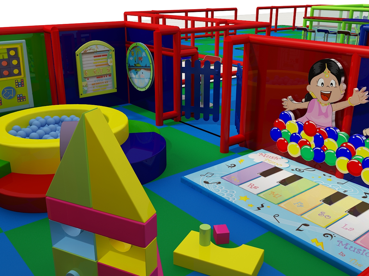2 Level Generic Child Indoor Playground - Image 5