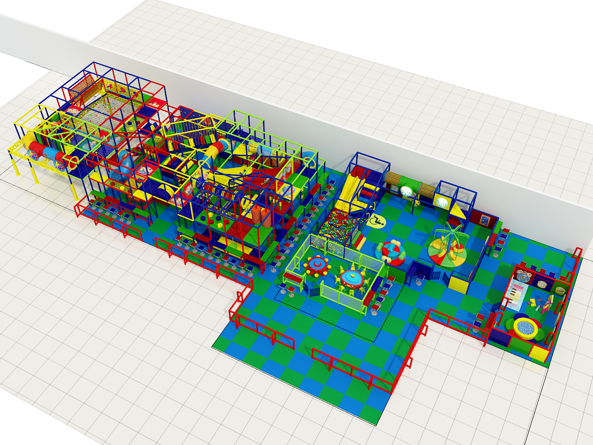 2 Level Generic Child Indoor Playground - Image 7