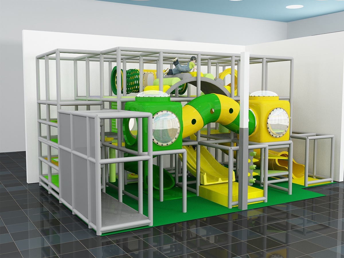 2 Level Generic Indoor Playground and Play Structure for Toddlers - Image 3
