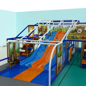 3 Level Tree House Themed Indoor Playground