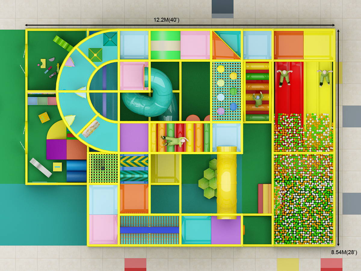 2 Level Generic Themed Indoor Playground - Image 4