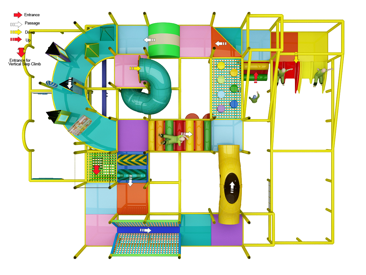 2 Level Generic Themed Indoor Playground - Image 6