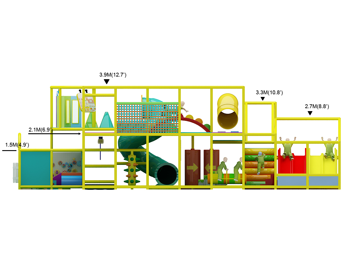 2 Level Generic Themed Indoor Playground - Image 7