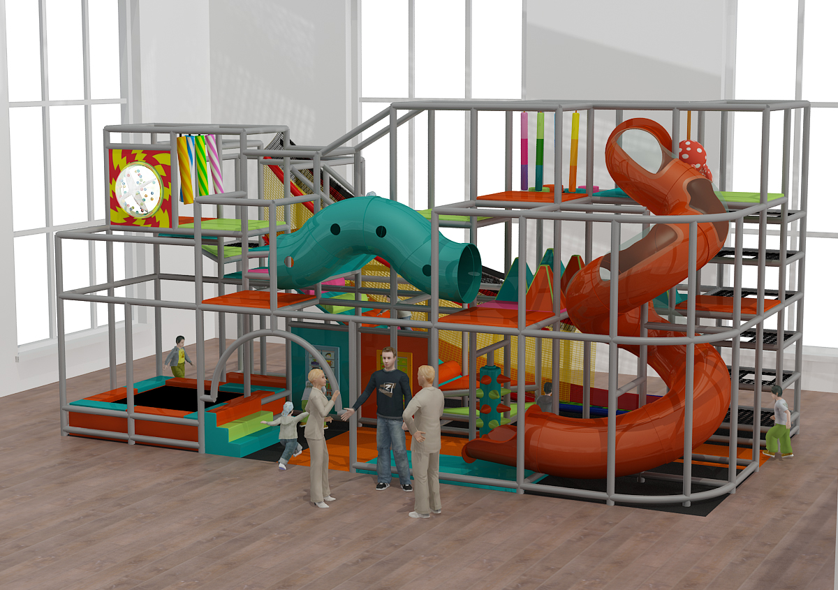 3 Level Generic Themed Indoor Playground - Image 2