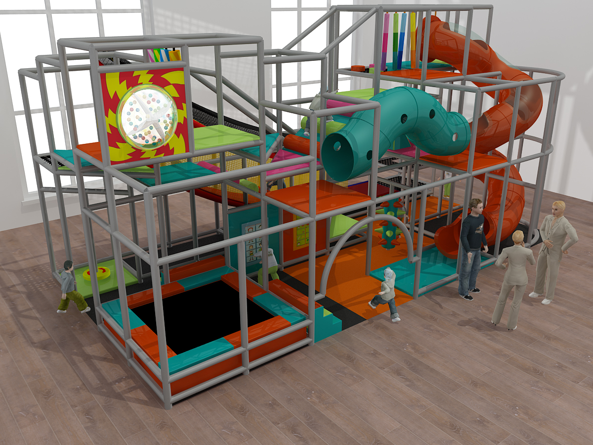 3 Level Generic Themed Indoor Playground