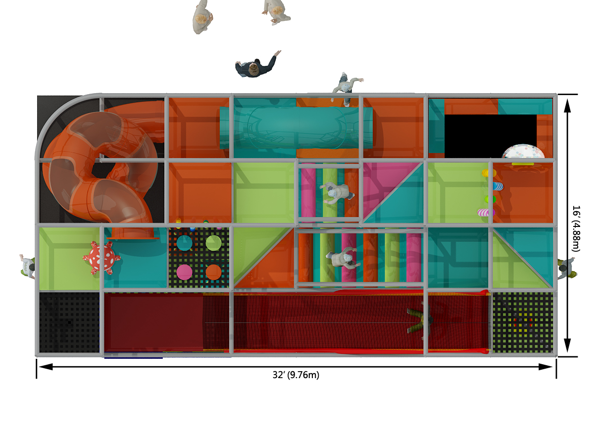3 Level Generic Themed Indoor Playground - Image 4