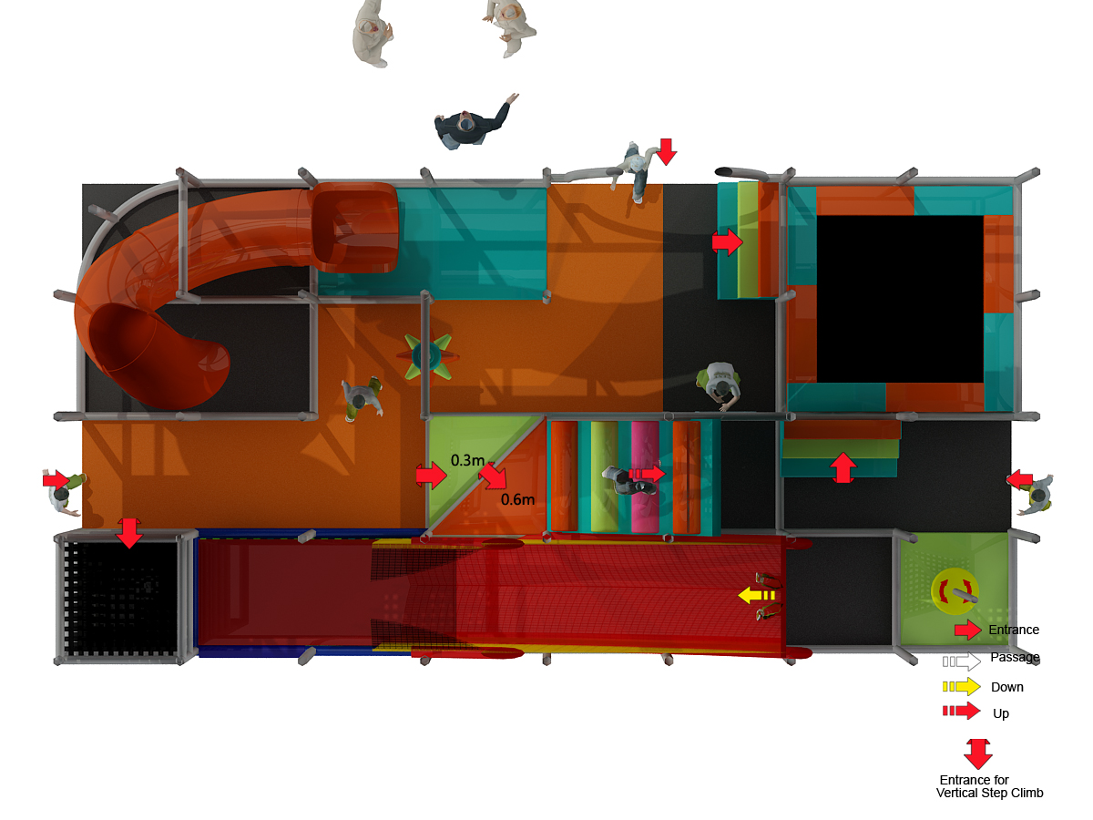 3 Level Generic Themed Indoor Playground - Image 6