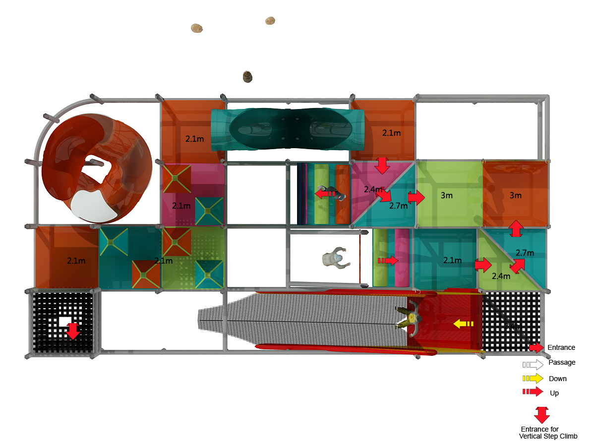 3 Level Generic Themed Indoor Playground - Image 7