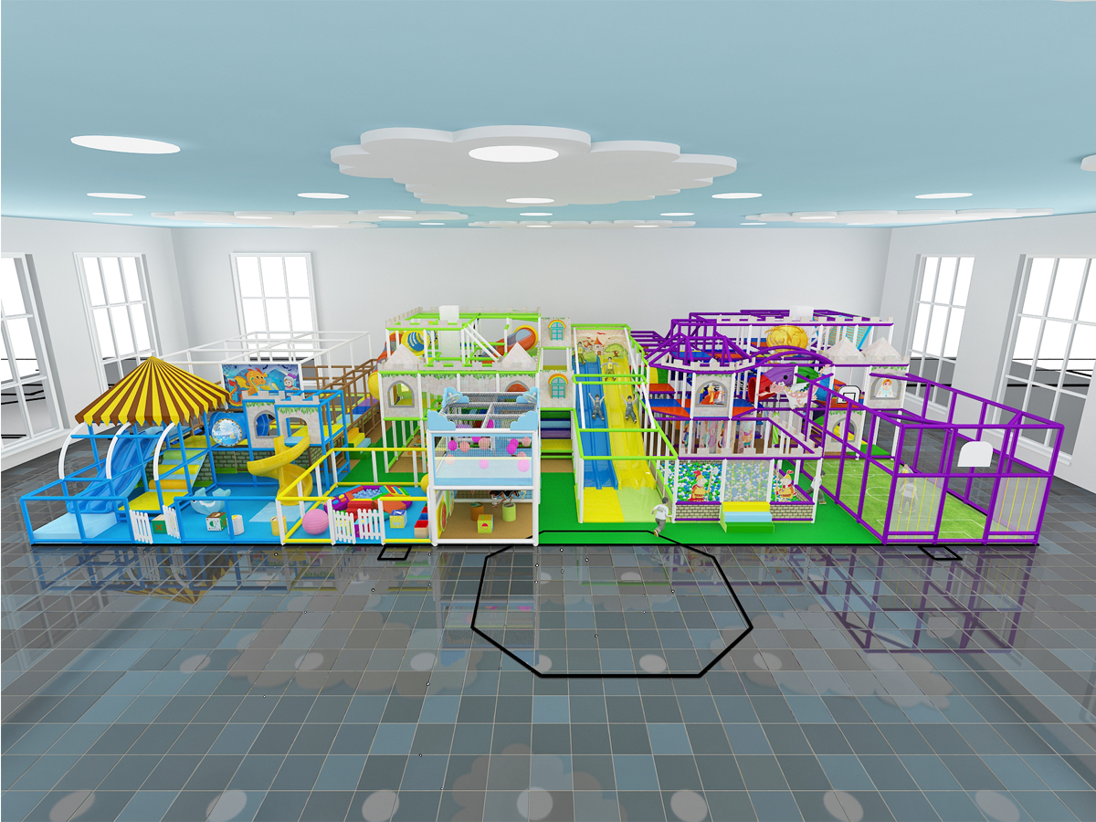3 Level Massive Medieval Kingdom Indoor Playground - Image 4