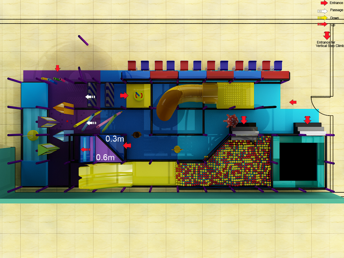 2 Level Generic All Age Children's Indoor Playground - Image 7