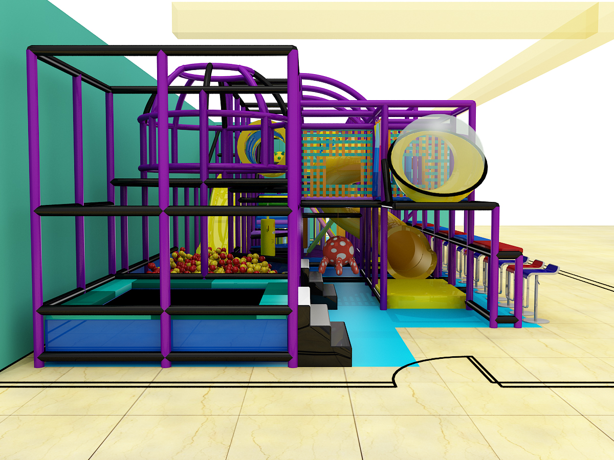 2 Level Generic All Age Children's Indoor Playground - Image 9