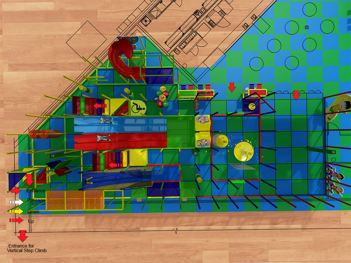 2 Level Generic Indoor Playground - Image 5