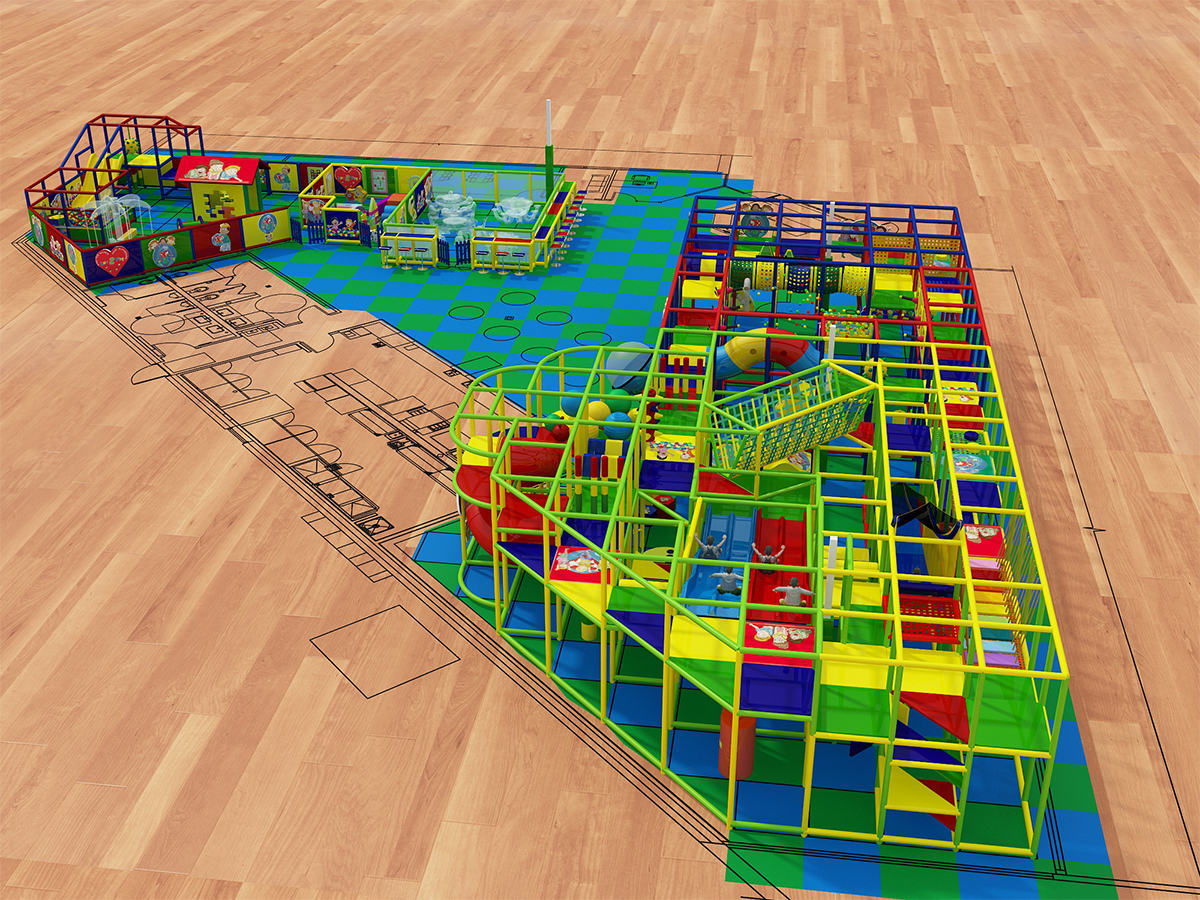 2 Level Generic Indoor Playground - Image 7