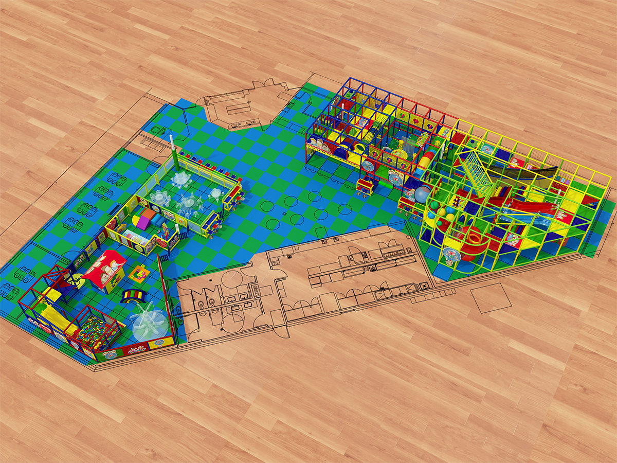 2 Level Generic Indoor Playground - Image 8