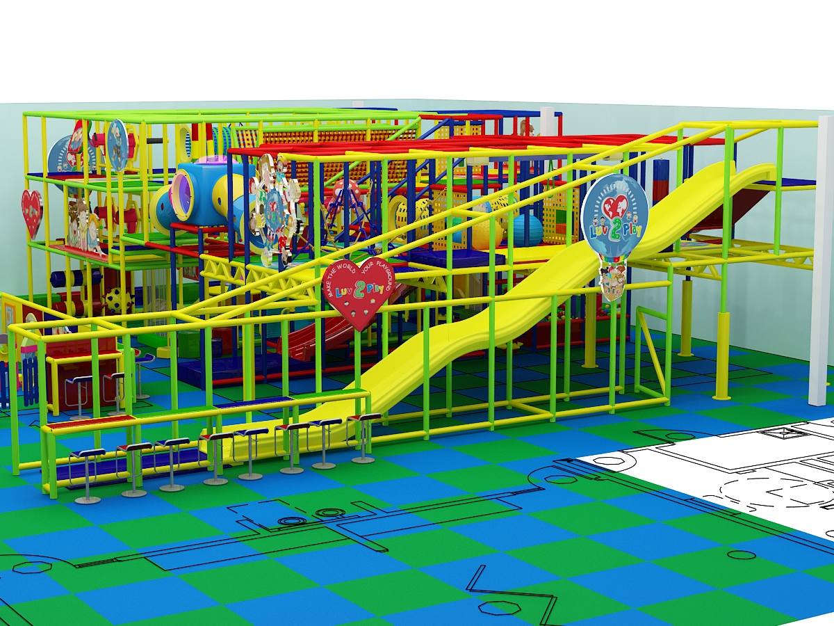 2 Level Generic Indoor Playground - Image 2