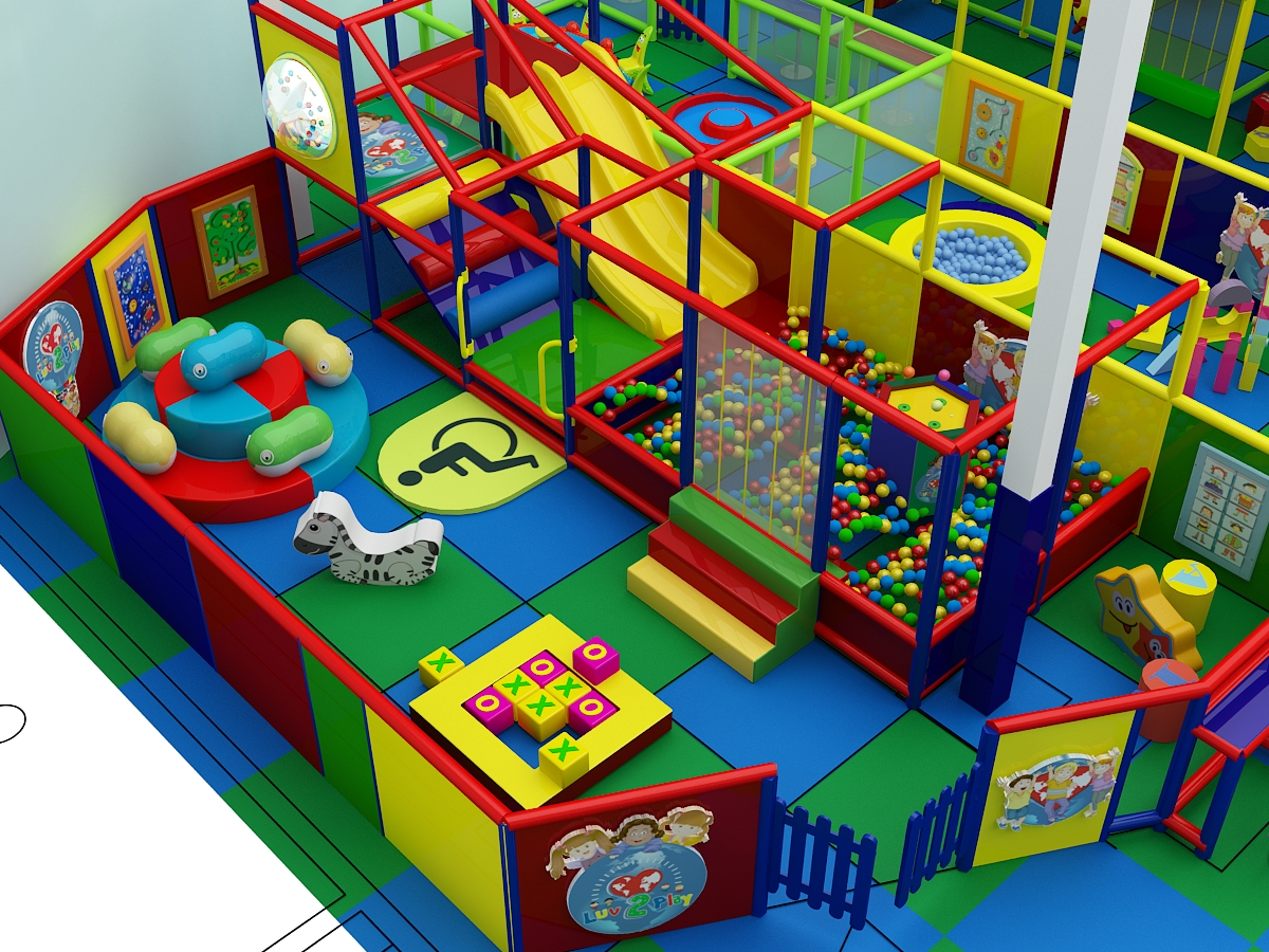 2 Level Generic Indoor Playground - Image 4