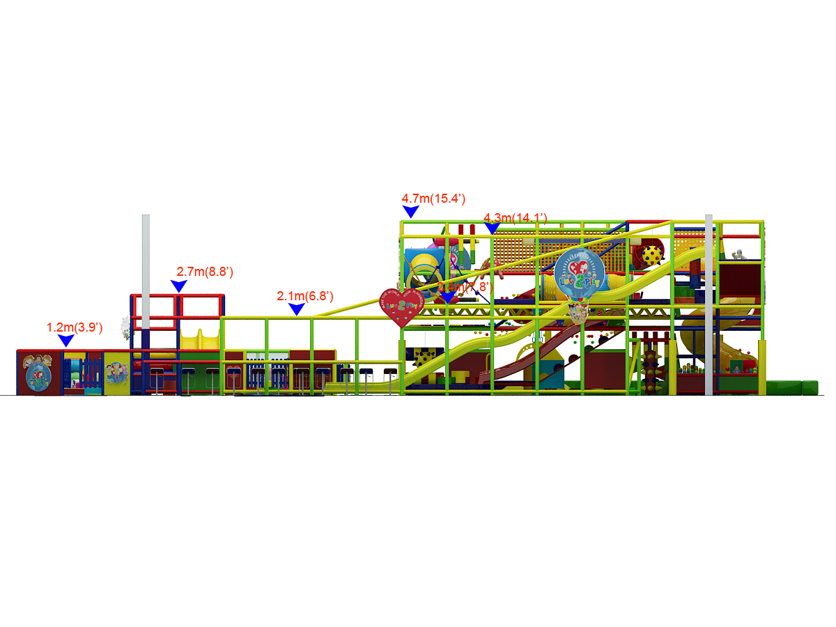 2 Level Generic Indoor Playground - Image 6