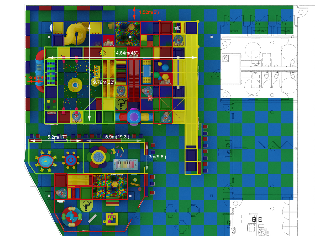 2 Level Generic Indoor Playground - Image 7