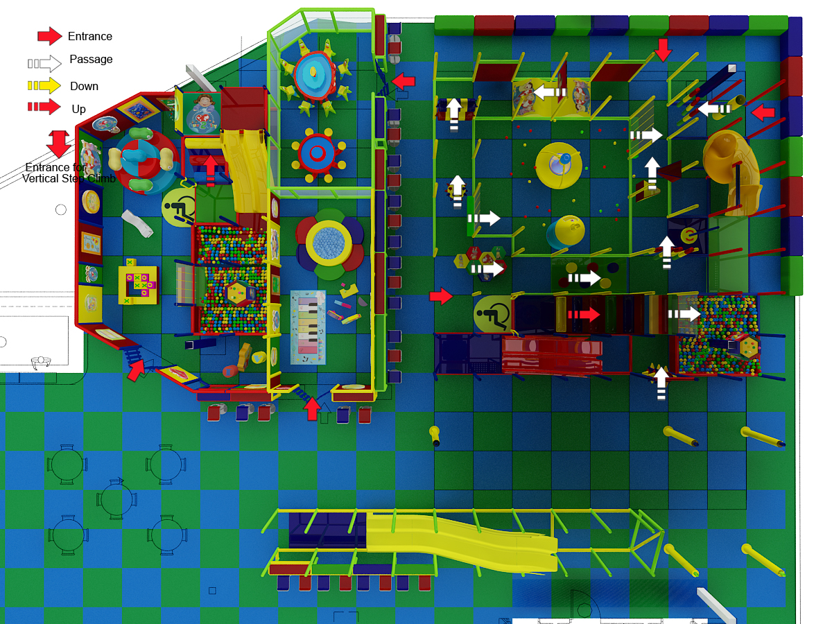 2 Level Generic Indoor Playground - Image 8