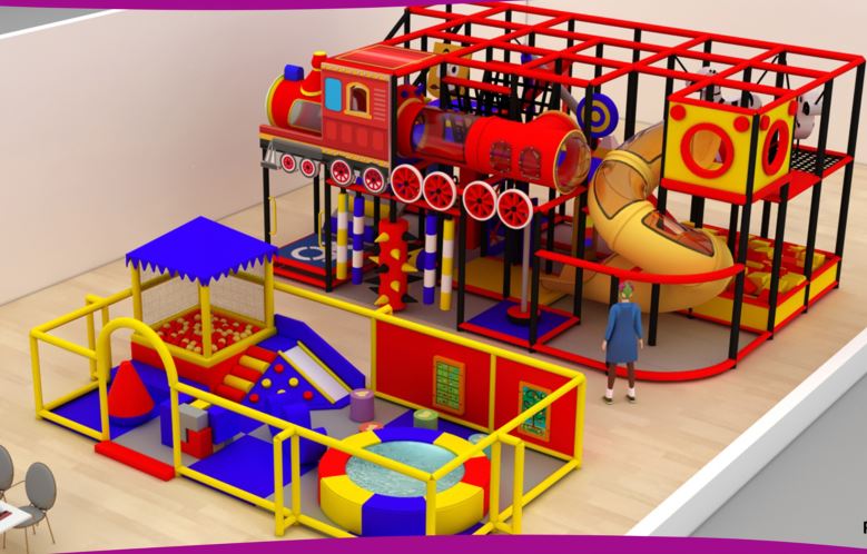 2 Level All Aboard Express Playground