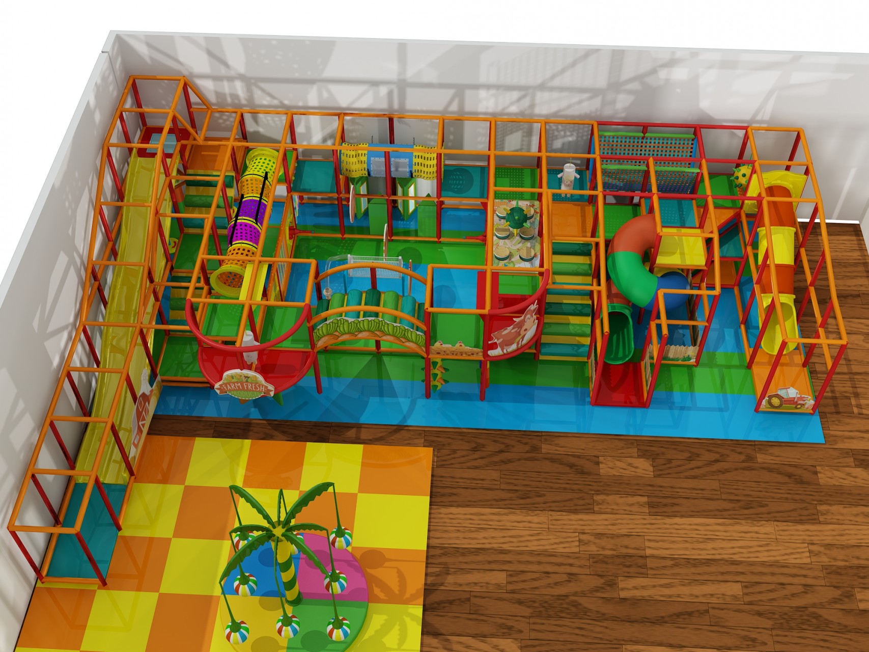 2 Level Ocean Theme Playscape - Image 6