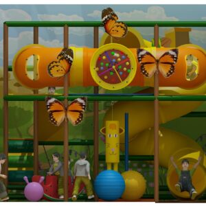 2 Level Outdoor Theme Playscape