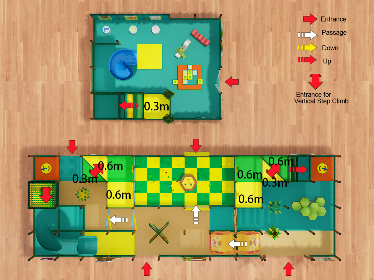 2 Story Treehouse Friends Indoor Playground - Image 2