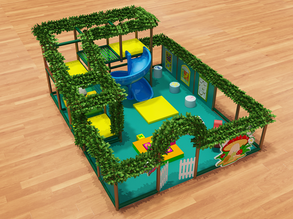2 Story Treehouse Friends Indoor Playground - Image 4