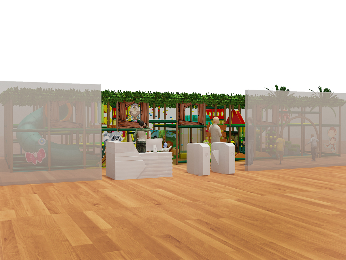 2 Story Treehouse Friends Indoor Playground - Image 7