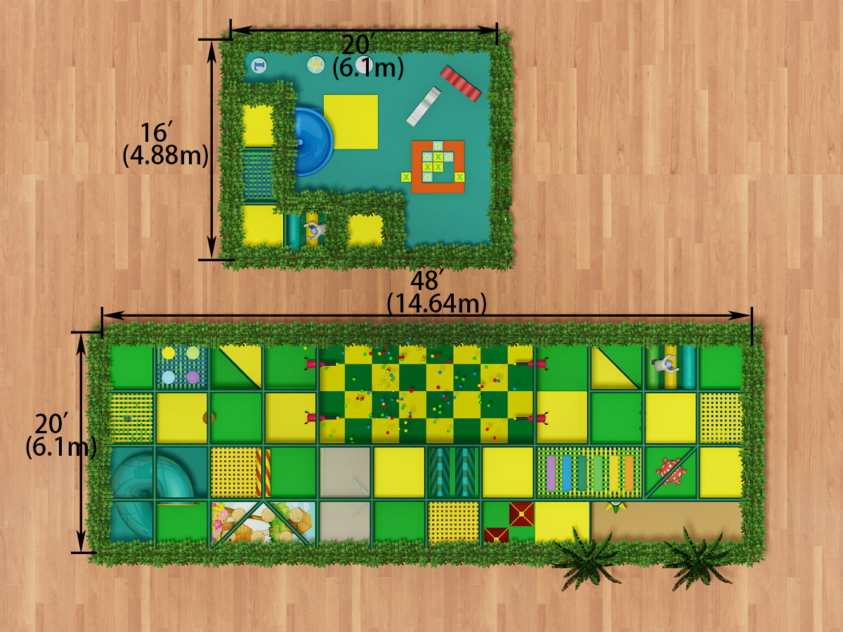 2 Story Treehouse Friends Indoor Playground - Image 8