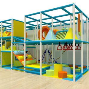 Custom Generic Blue & Green Indoor Playground