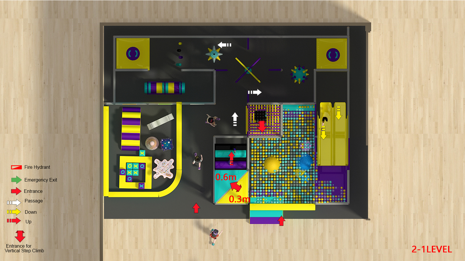 Custom Indoor Play Gym w/ Baby Play Area - Image 6