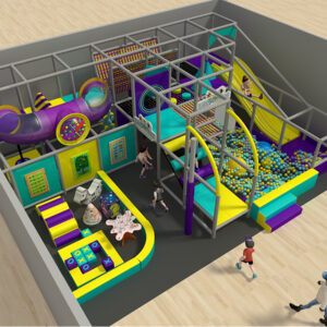 Custom Indoor Play Gym w/ Baby Play Area