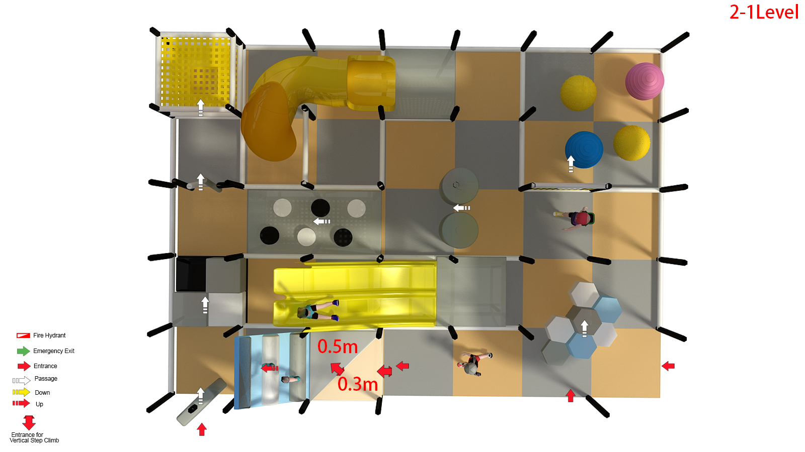 Pastel Colored Custom Indoor Playground - Image 6